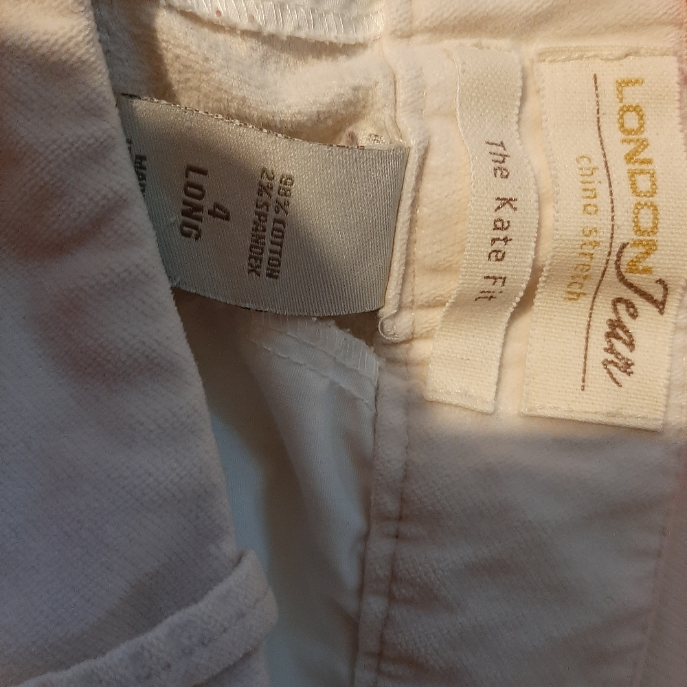 VS Cream Velour Dressy Rare Pant - Picture 2 of 3